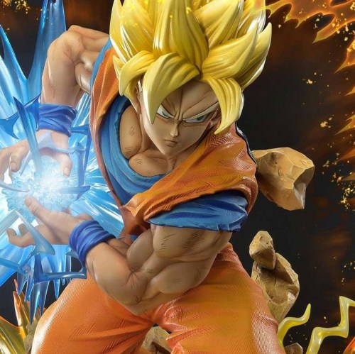 Super Saiyan Son Goku Dragon Ball Z 1/4 Statue by Prime 1 Studio